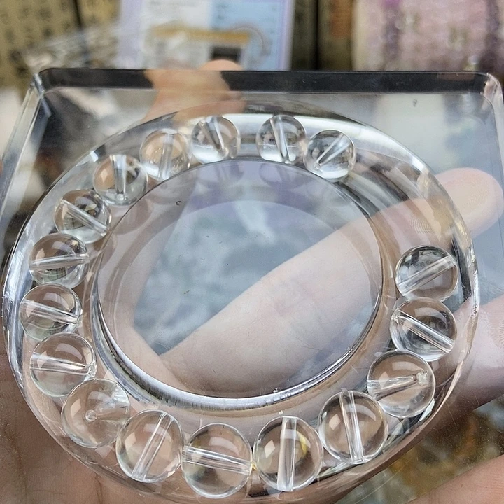 手链未镶嵌水晶白水晶手链多样的发其一