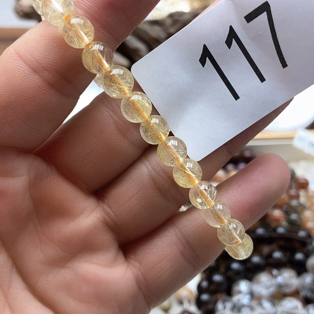 水晶手链钛钢手链