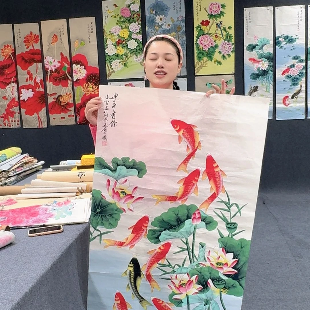 国画非常精美的一副作品
