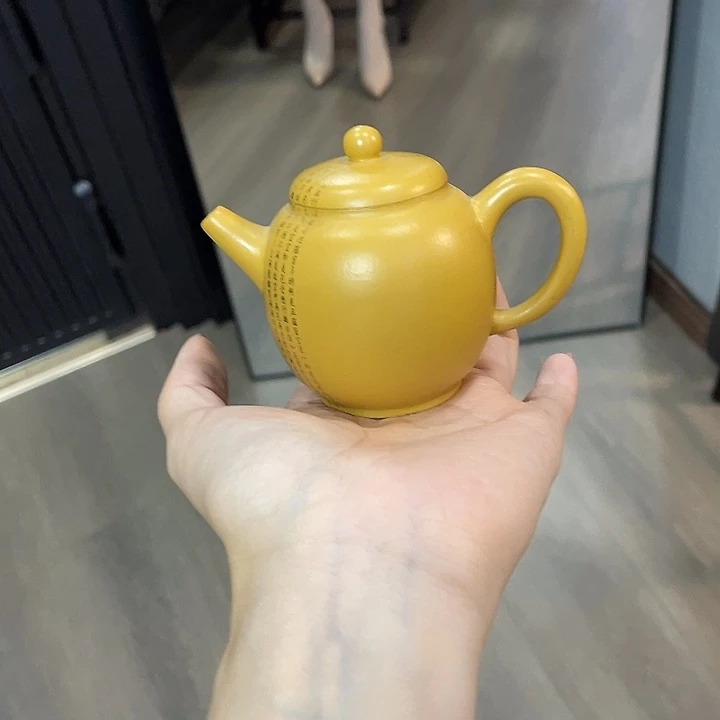 茶壶紫砂全手工打造