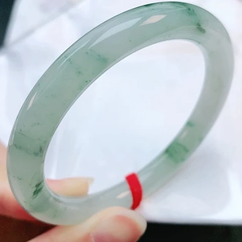 未镶嵌手镯翡翠56圆条880268
