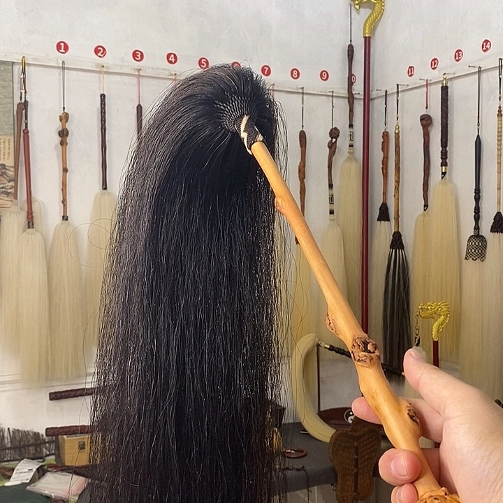 黑色拂尘一物一拍