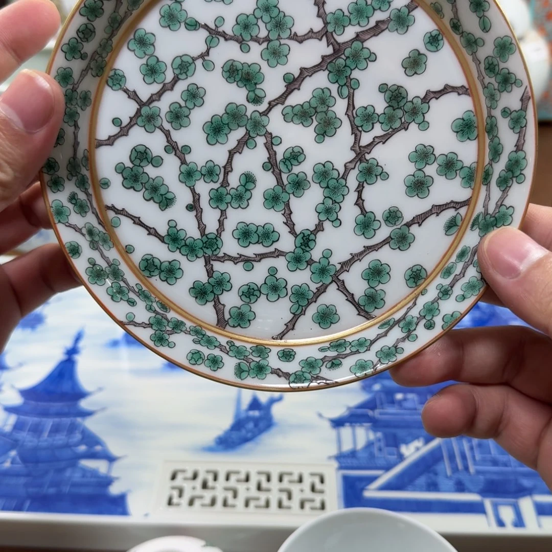 用***4全手工全手绘陶瓷