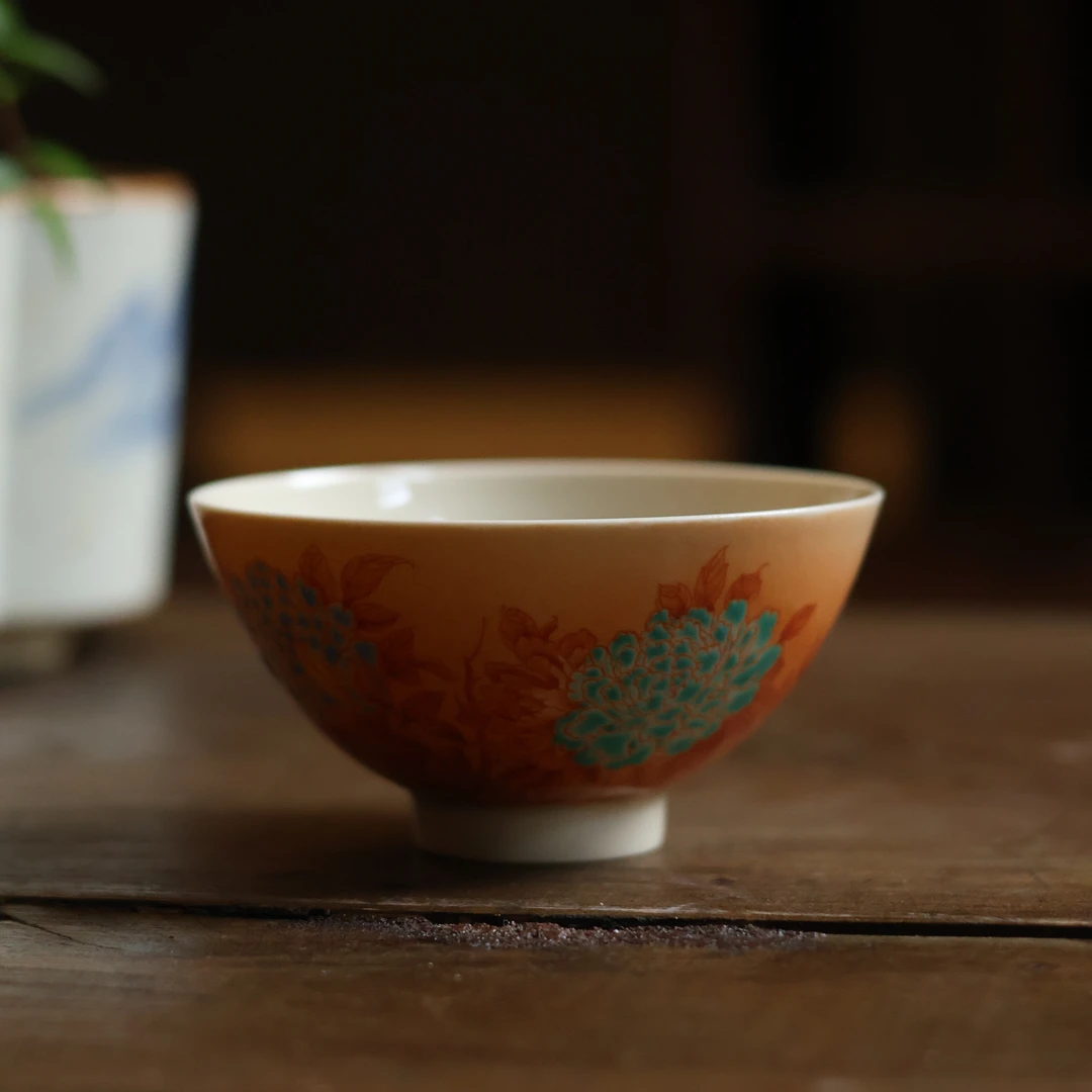 【慕白茶集】牡丹花-聖甫-无由杯（聖甫0077）