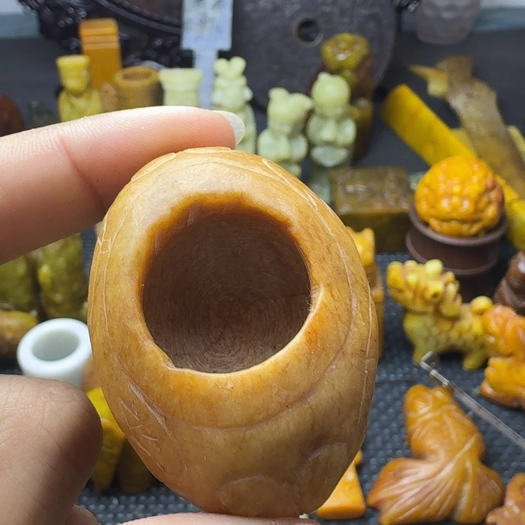 白玉菩提吊坠。。。