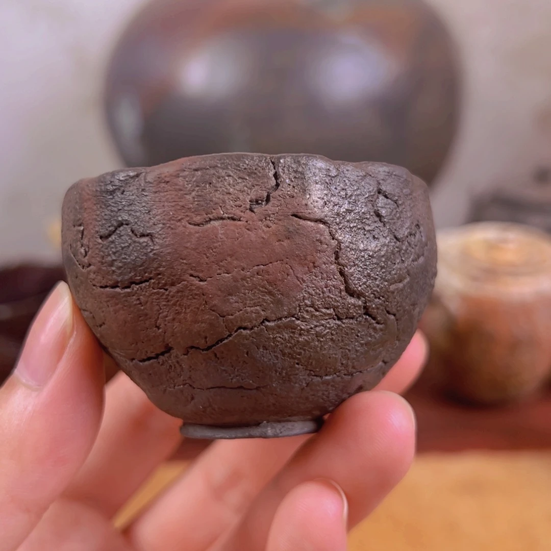 木此柴烧陶瓷紫砂杯