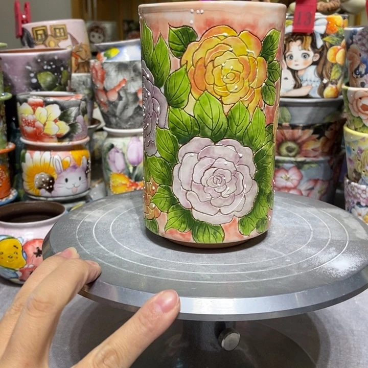 景德镇艺术手绘作品