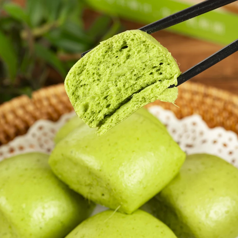 铁皮石斛蒸汽馒头代餐营养膳食早餐刀切馒头懒人早餐速冻食品