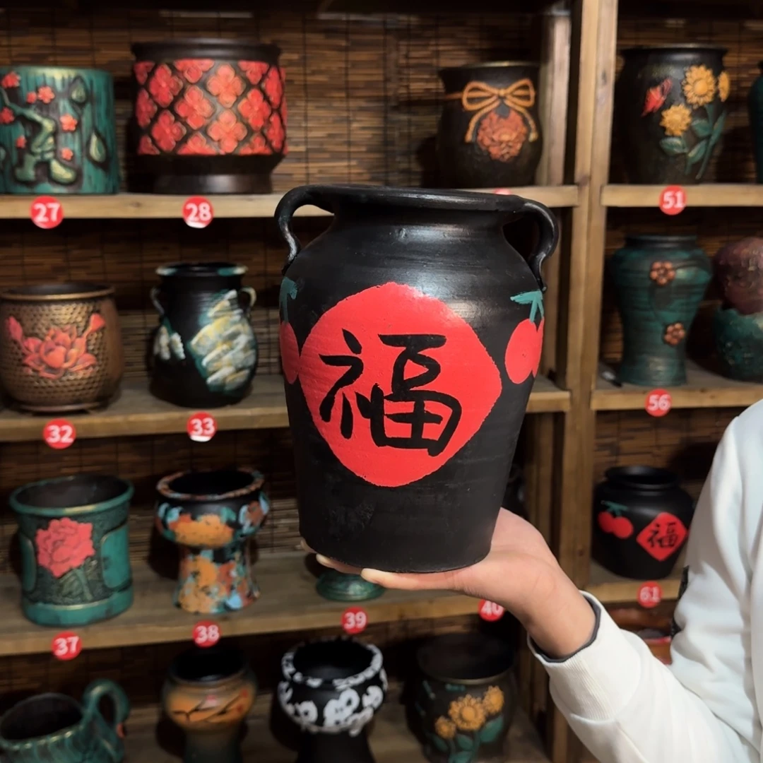 带孔高端浮雕花盆炸炸炸