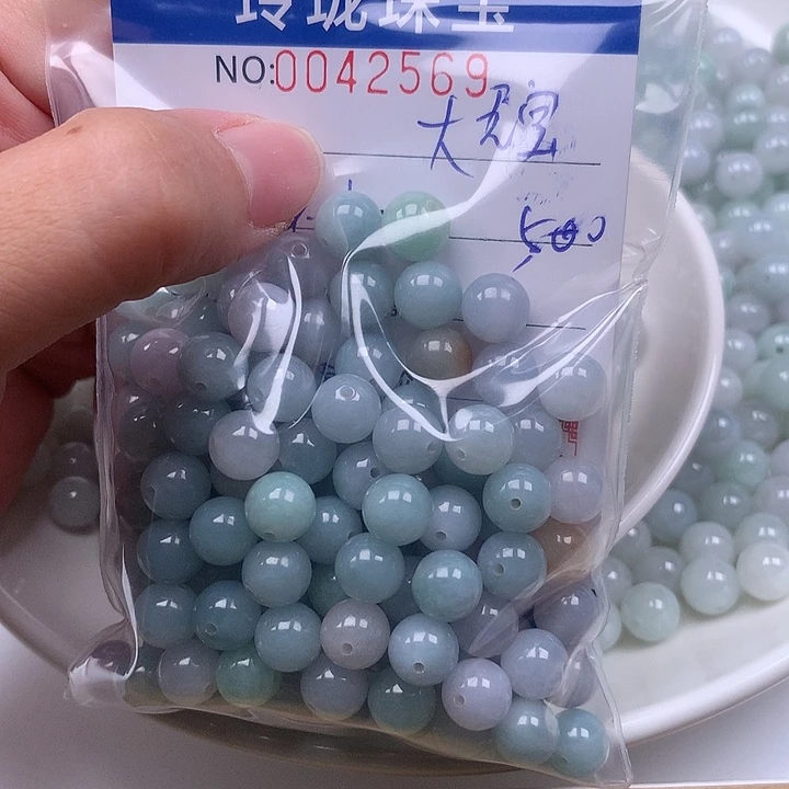 大***宝翡翠未镶嵌手链翡翠