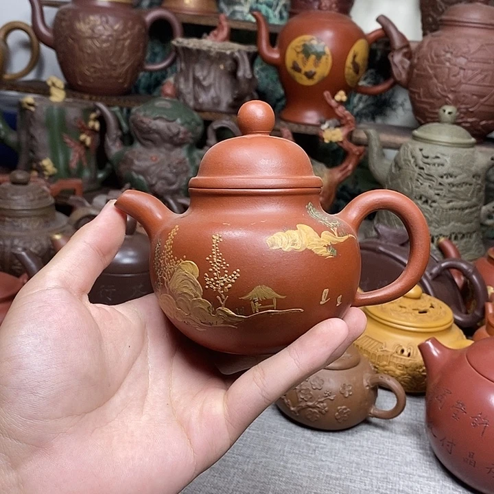 茶壶紫砂宜兴紫砂壶工艺品