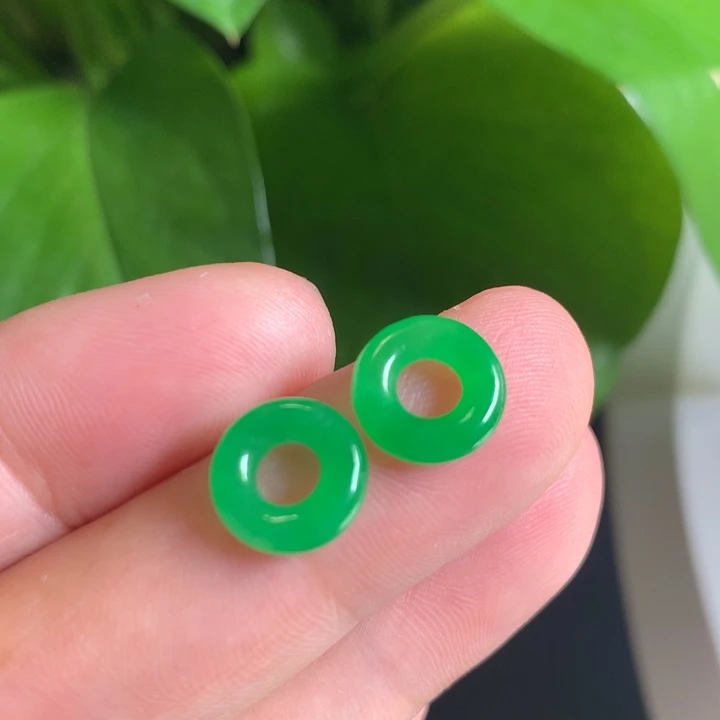 艺***术绿甜甜圈一对卡10