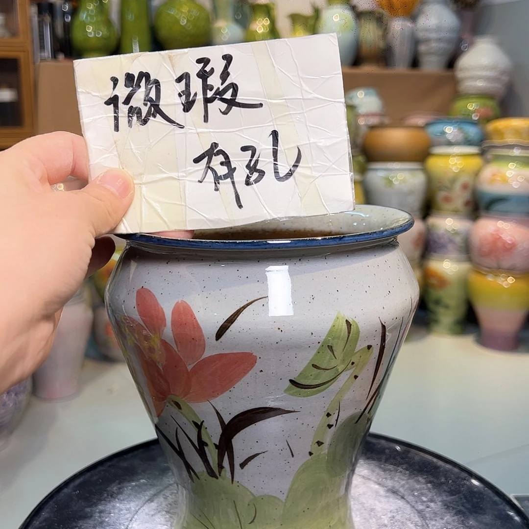 景德镇陶瓷花盆花器357