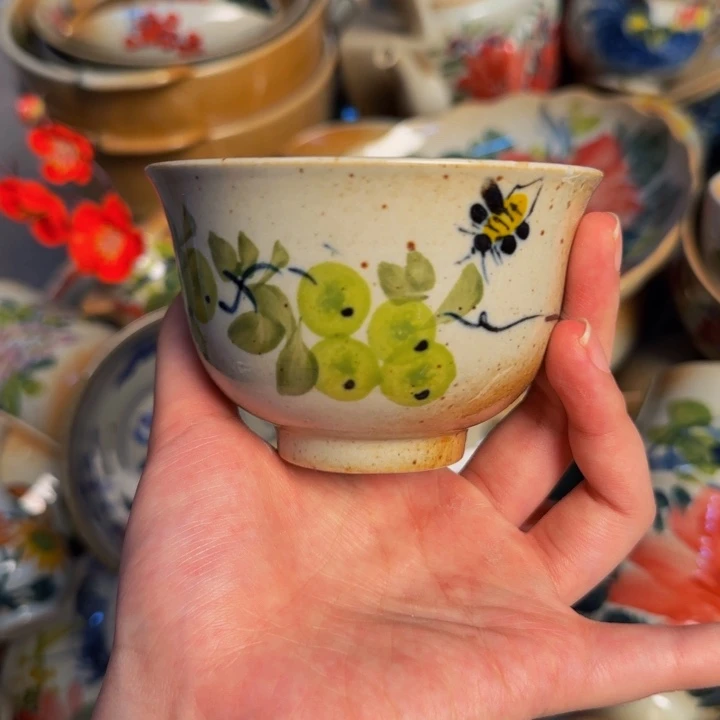 瓷片景德镇陶瓷手工手绘