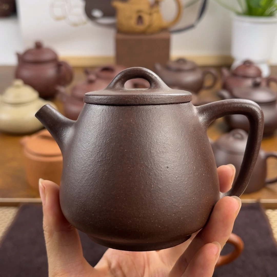 茶壶紫砂手工制作工艺精湛200c
