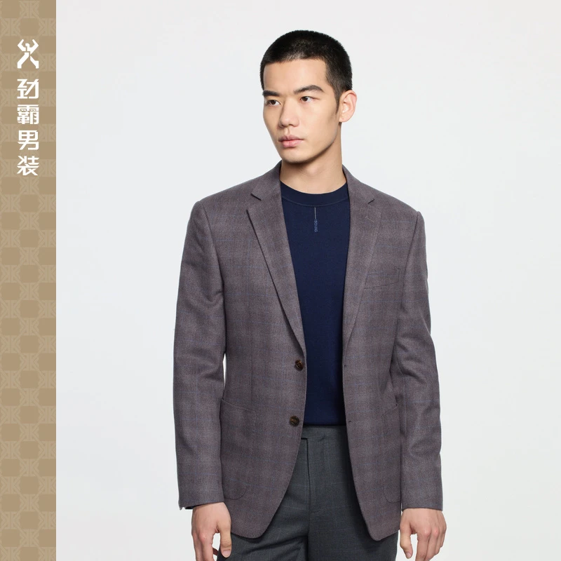 劲霸男装毛呢单西服|BYFE3314秋冬西装