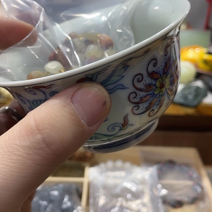 瓷片精美雕刻精美