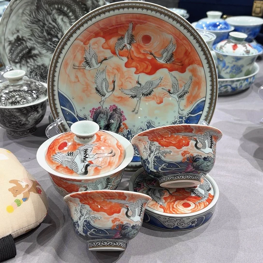 瓷片景德镇瓷器博物会