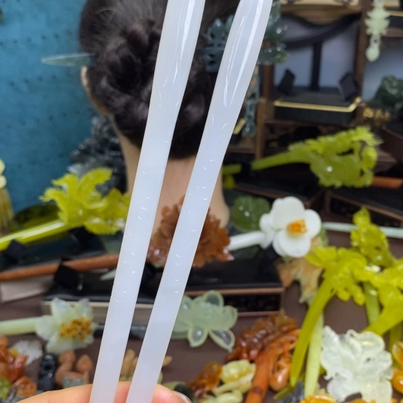 【闪购商品】岫玉发簪未镶嵌顺****好