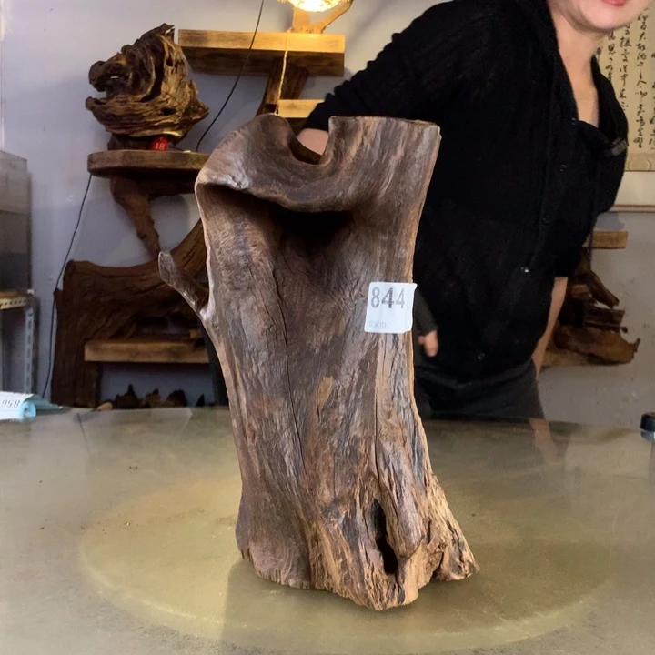 茗***道天然的云南紫柚木会黄水