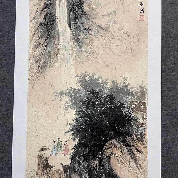 国画书画作品多次