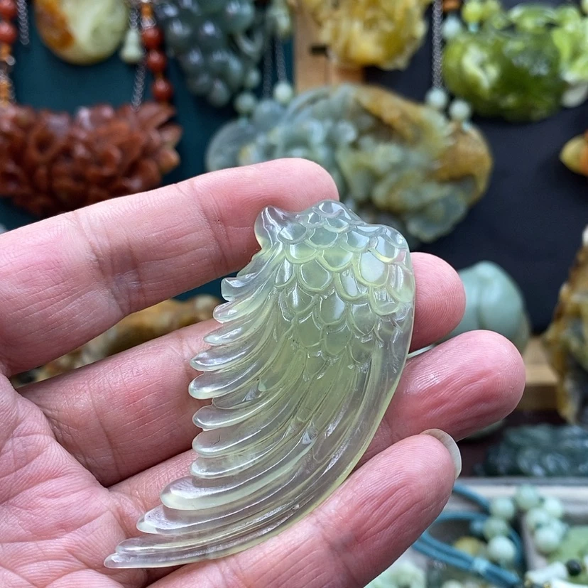 【闪购商品】未镶嵌蛇纹石玉吊坠