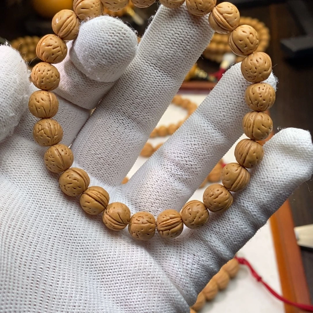 李***天桃核吊坠桃核手串【糖丸】