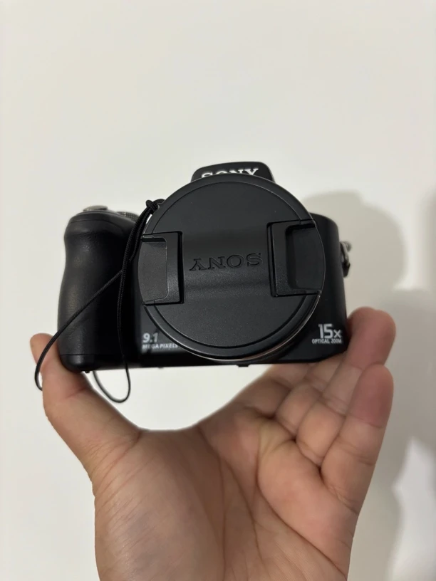 95新 Sony/索尼 索尼h50折叠屏数码CCD相机910万像素15倍光学变焦