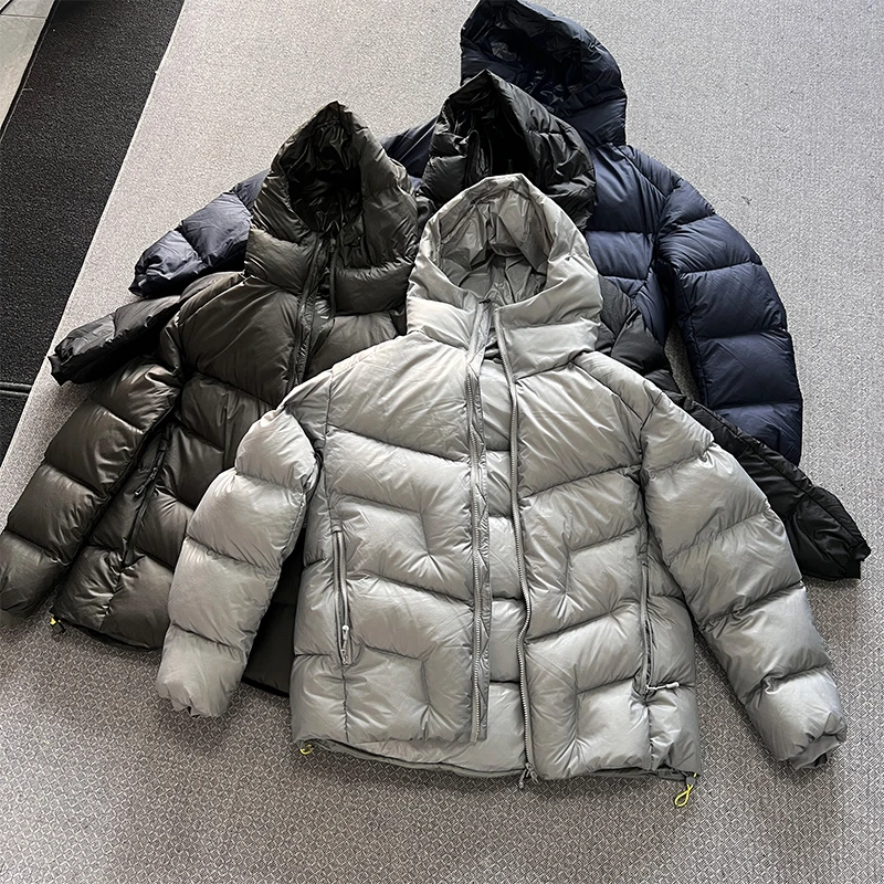 JCW 太阳5000GT白鸭绒连帽羽绒服户外滑雪秋冬加厚男女同款外套