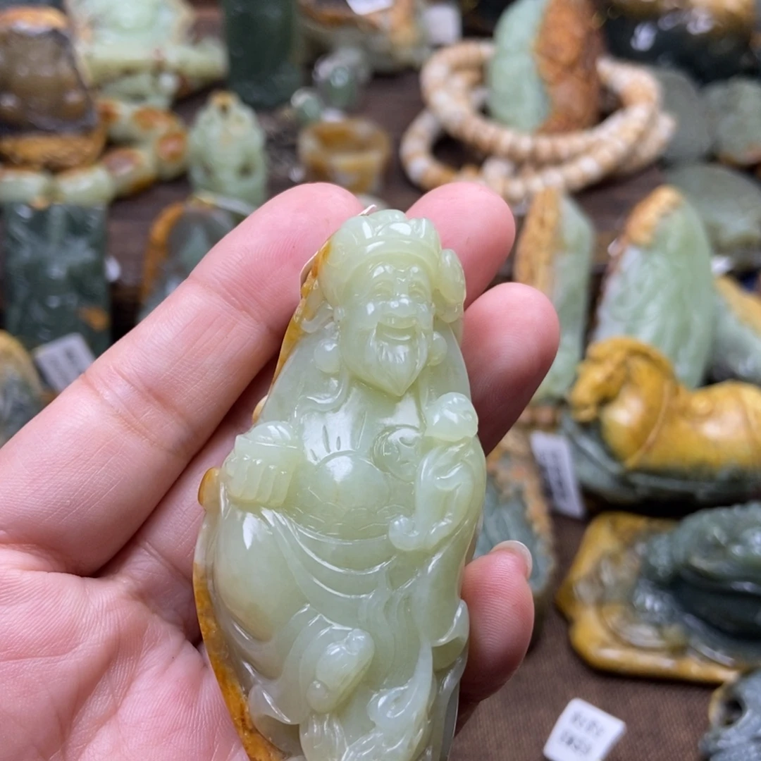 用***6岫岩河磨玉（透闪石质玉）未镶嵌珠宝奇石