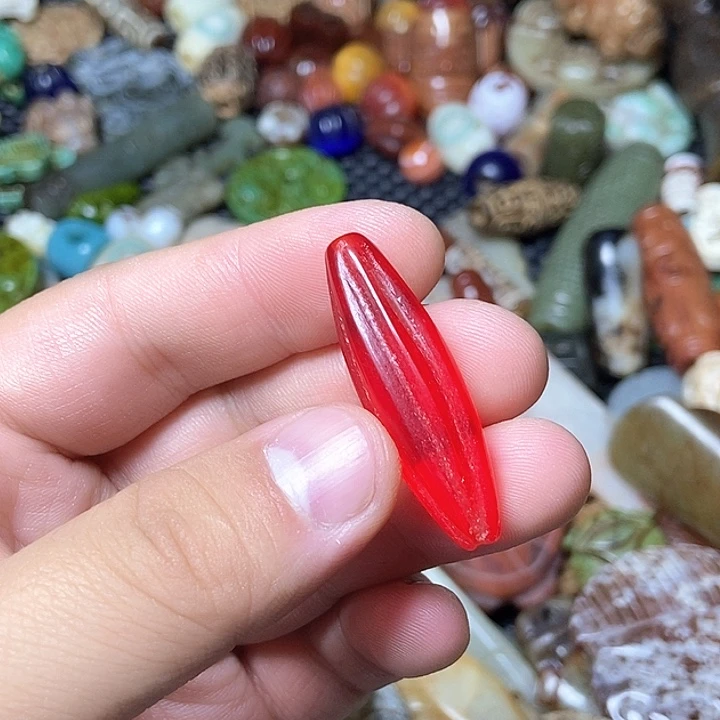 和田玉未镶嵌颈饰35