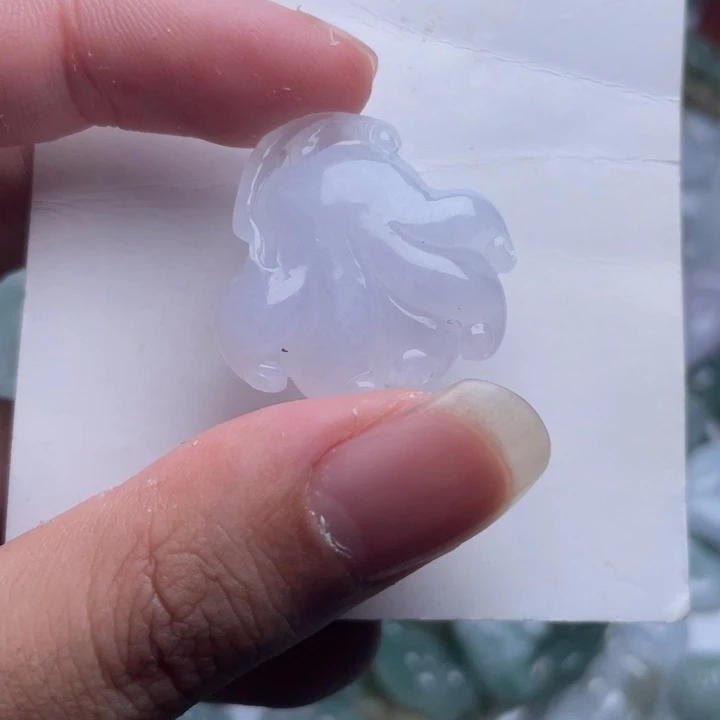 翡翠未镶嵌吊坠(不含链)雪*翡翠