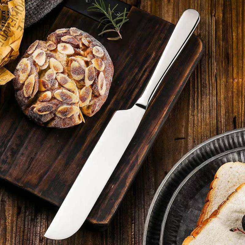 不锈钢餐厅高档牛排刀水果刀面包刀精致西餐家用高颜值多功能刀