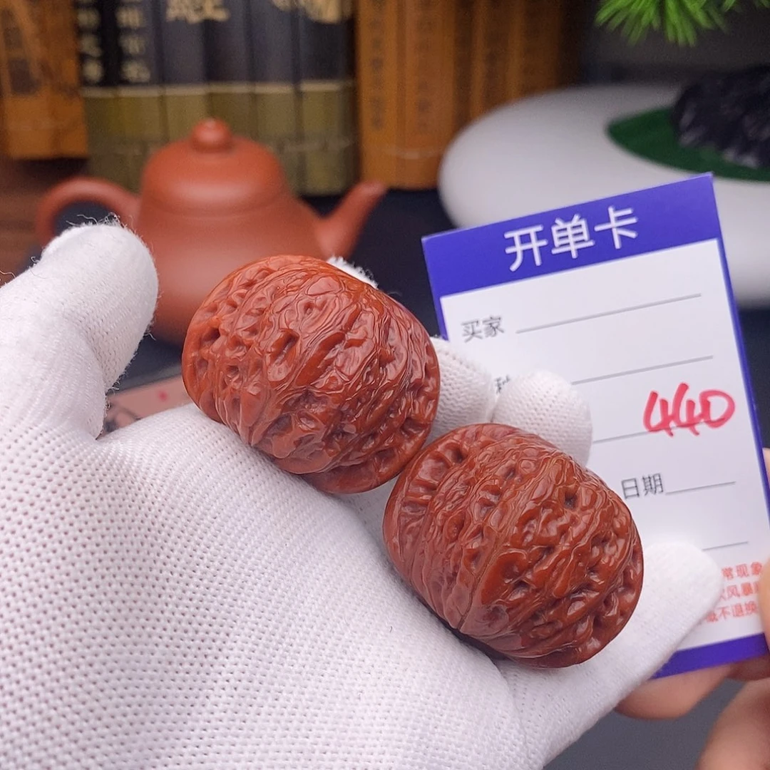 文玩核桃把件41铁锤440