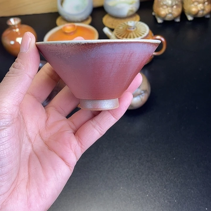 燃薪柴烧茶器主人杯