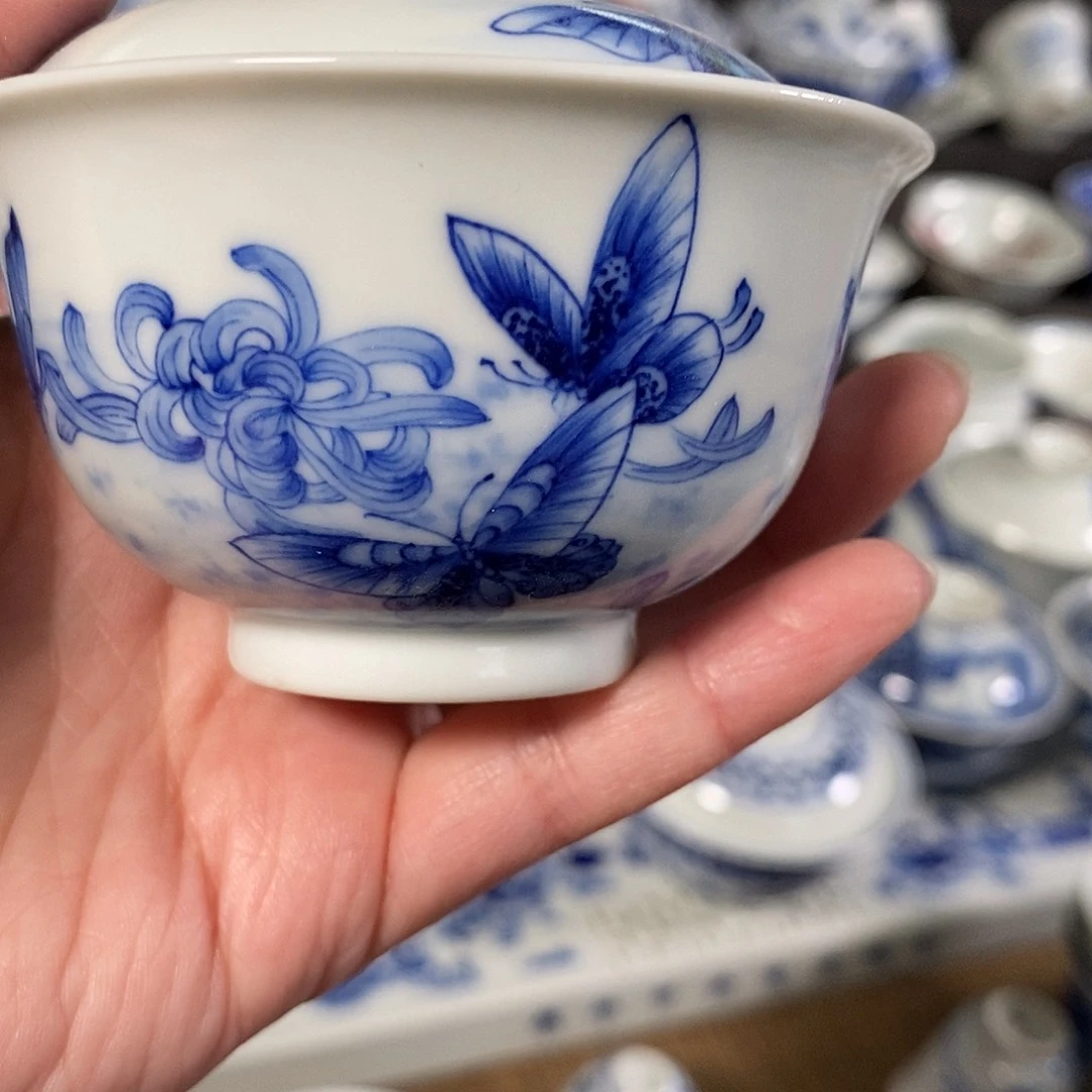 杯黑**光景德高温还原陶瓷