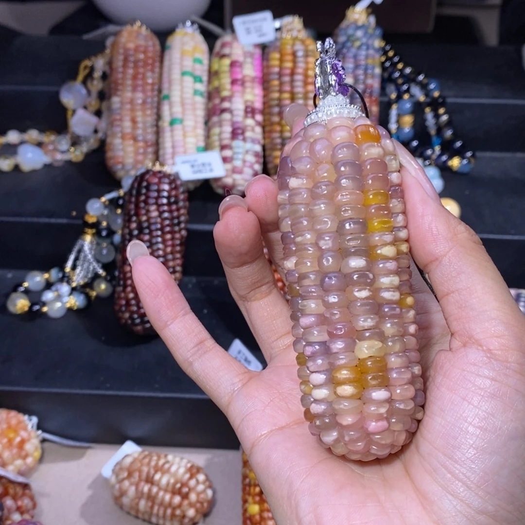 有机玻璃真*文玩玉米