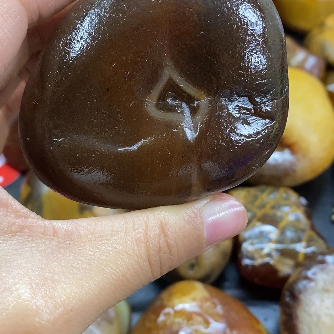 玛瑙/玉髓未镶嵌手把件