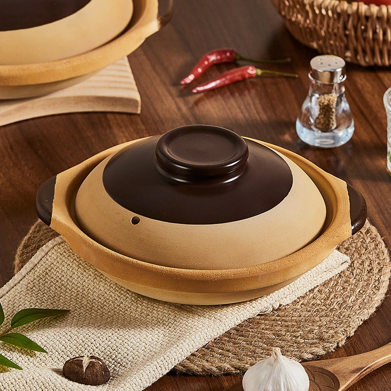 砂锅炖锅家用燃气耐高温陶瓷煲汤锅煤气灶专用汤煲仔专用沙锅锅具