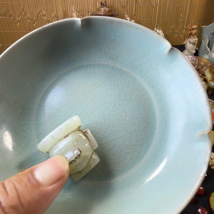 用***2摆件瓷玉111111111