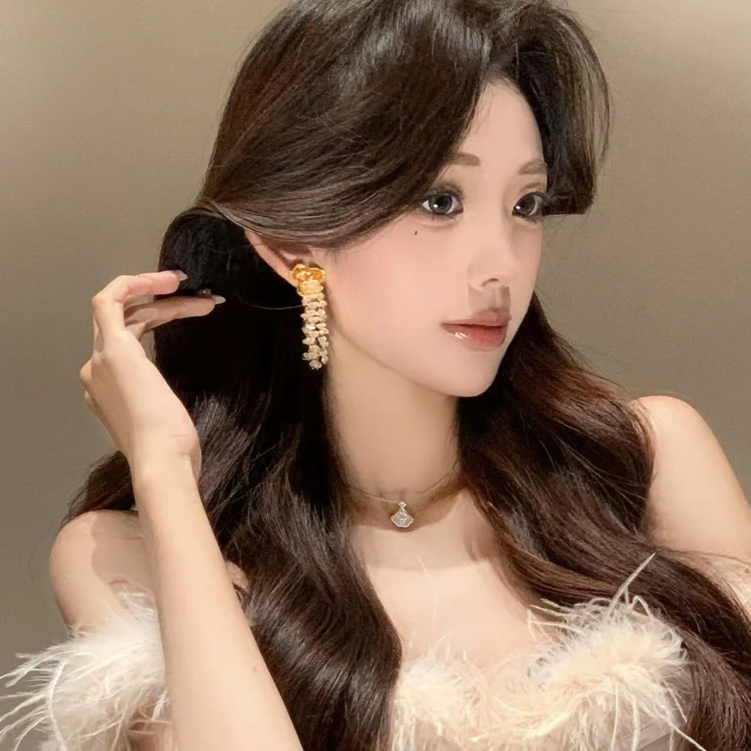 FULL GIRLISH耳环02762花花百搭时尚耳钉耳饰