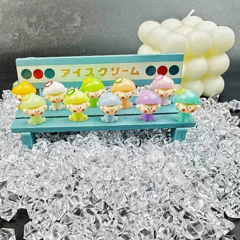 【直播拆】迷你夜光天使莉莉丝微缩萌粒办公室摆件DIY饰品钥匙扣