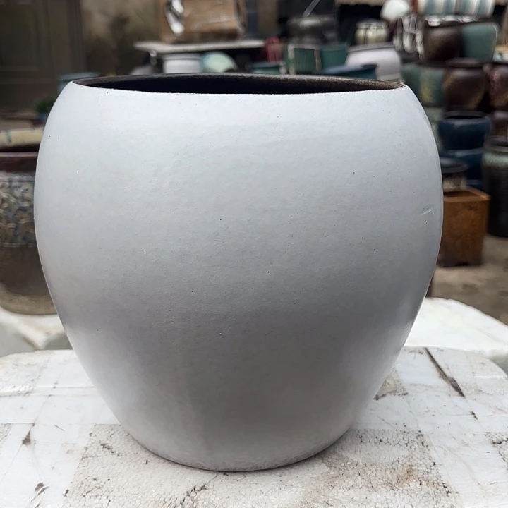 红陶白球口径20高度23