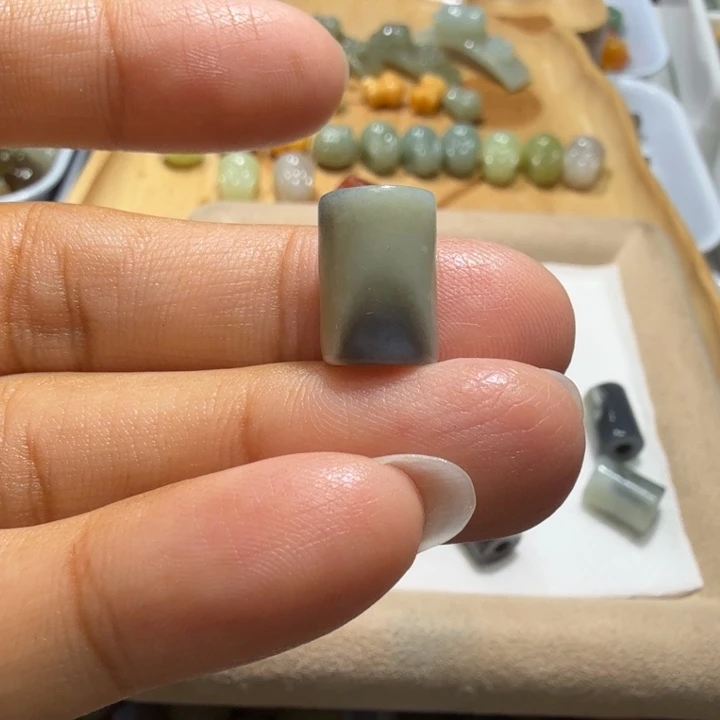 雪***铭未镶嵌和田玉珠宝半成品