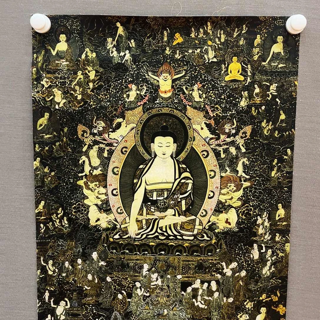 卷轴画唐卡精品原作