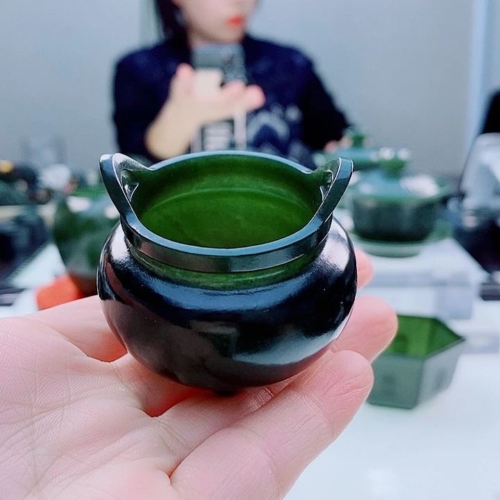 和田玉（青玉）未镶嵌把件