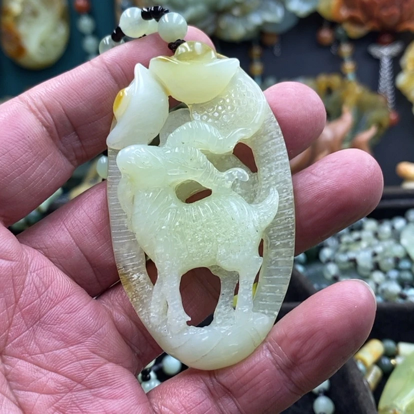 【闪购商品】未镶嵌岫玉吊坠