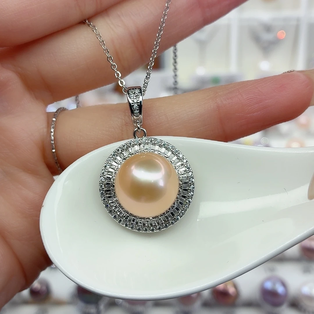 淡水珍珠颈饰合金F