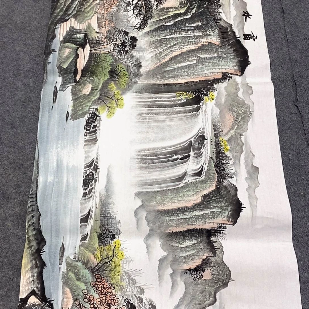 国画国画手绘作品