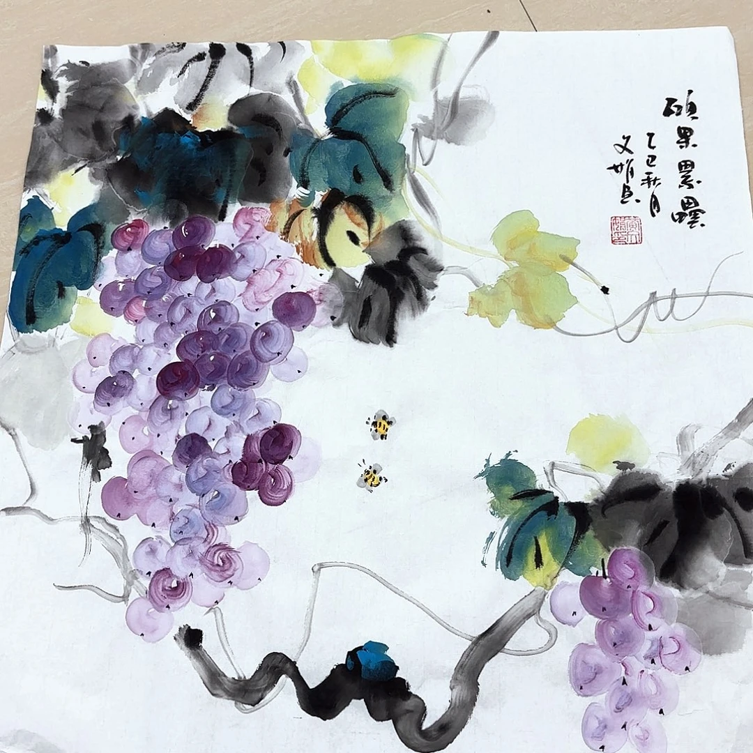 国画国画作品展。国画作品展